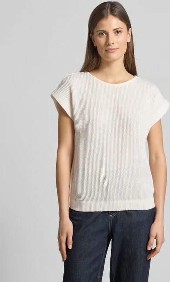 Opus relaxed fit T‑shirt in brei-look model 'Sofrano' - Foto 4