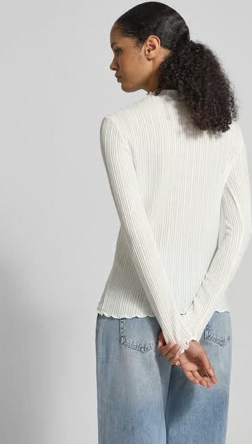 Opus Shirt met lange mouwen en opstaande kraag model 'Sivi' - Foto 4