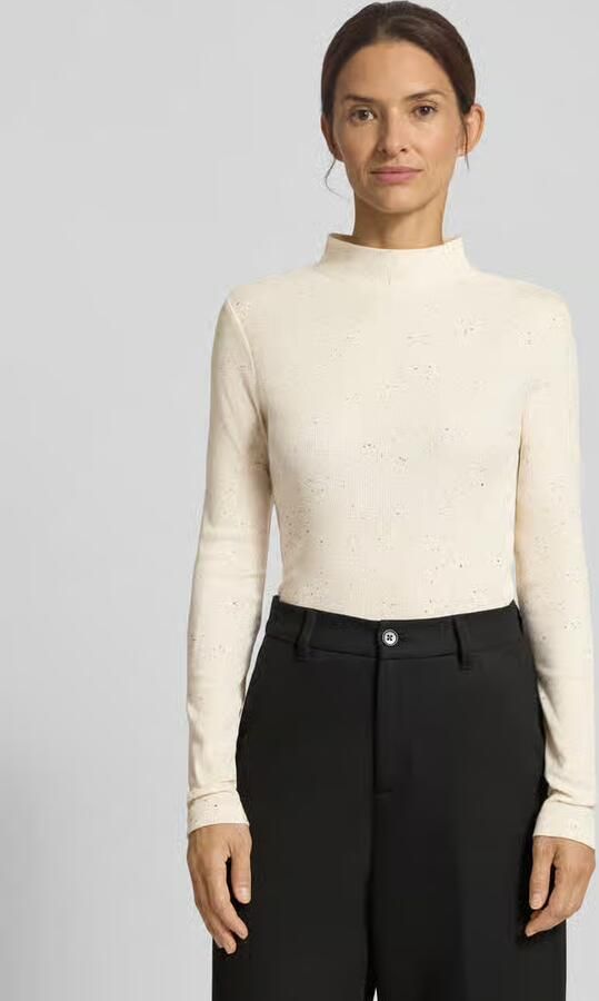 Opus Shirt met lange mouwen en opstaande kraag model 'Suhanna' - Foto 2