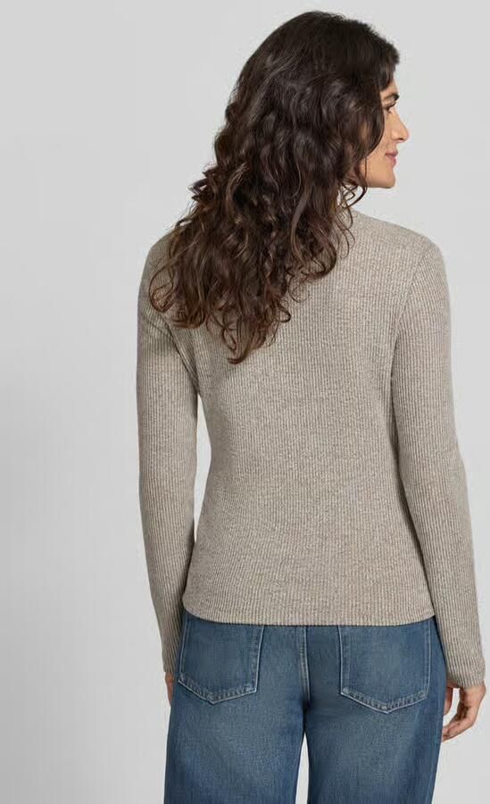 Opus Shirt met lange mouwen model 'Saltus' met sierknopen - Foto 3