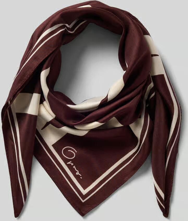 Opus Sjaal met all-over motief model 'Aditha' - Foto 2
