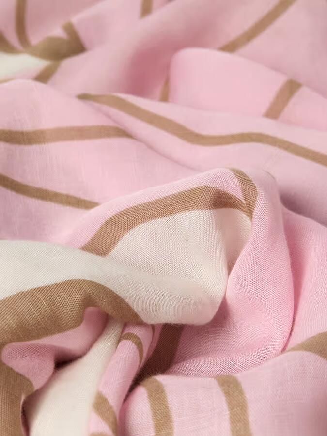 Opus Sjaal van viscosemix met all-over motief model 'Aflippa'
