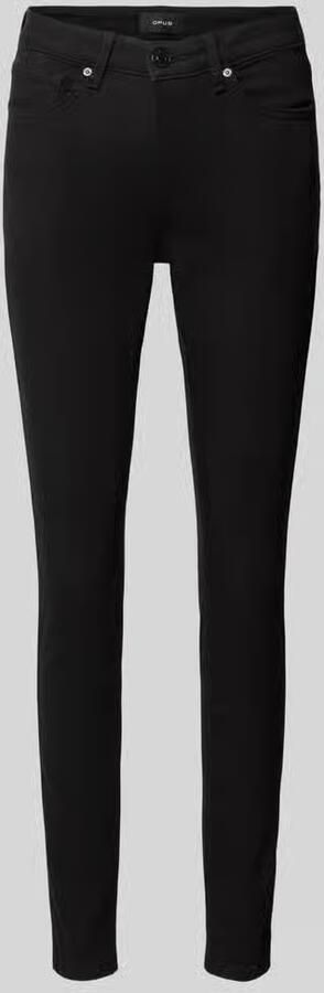 Opus skinny fit jeans van katoenmix model 'ELMA BLACK' - Foto 4