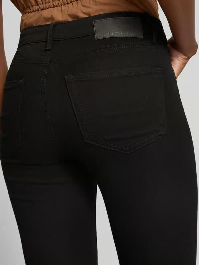 Opus skinny fit jeans van katoenmix model 'ELMA BLACK' - Foto 5