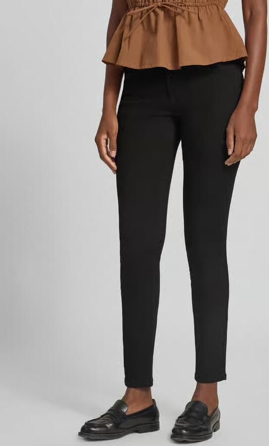 Opus skinny fit jeans van katoenmix model 'ELMA BLACK' - Foto 6