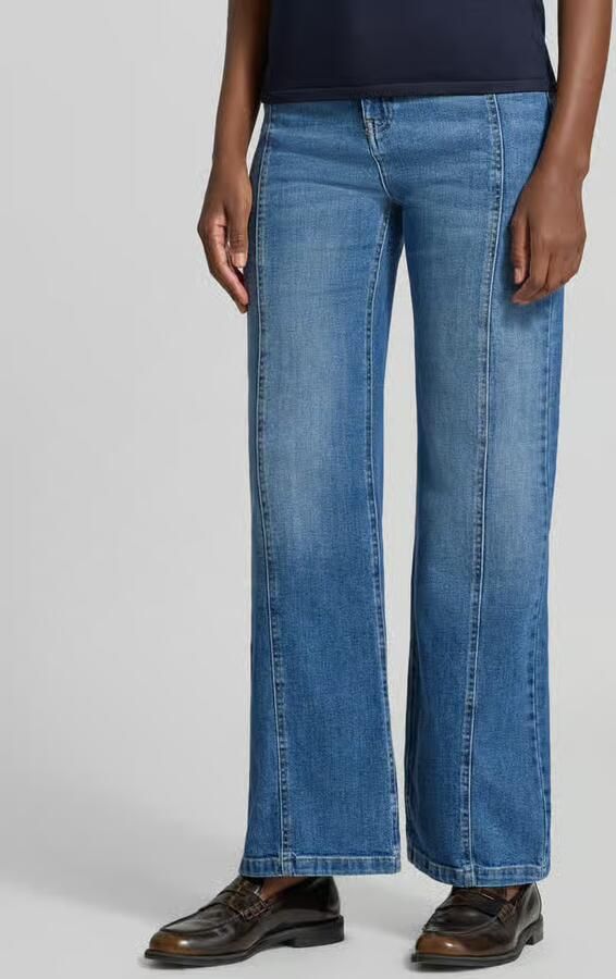 Opus Slim fit jeans van katoenmix model 'Miva strong' - Foto 2