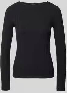 Opus Slim fit shirt met lange mouwen van katoenmix model 'Sovke'