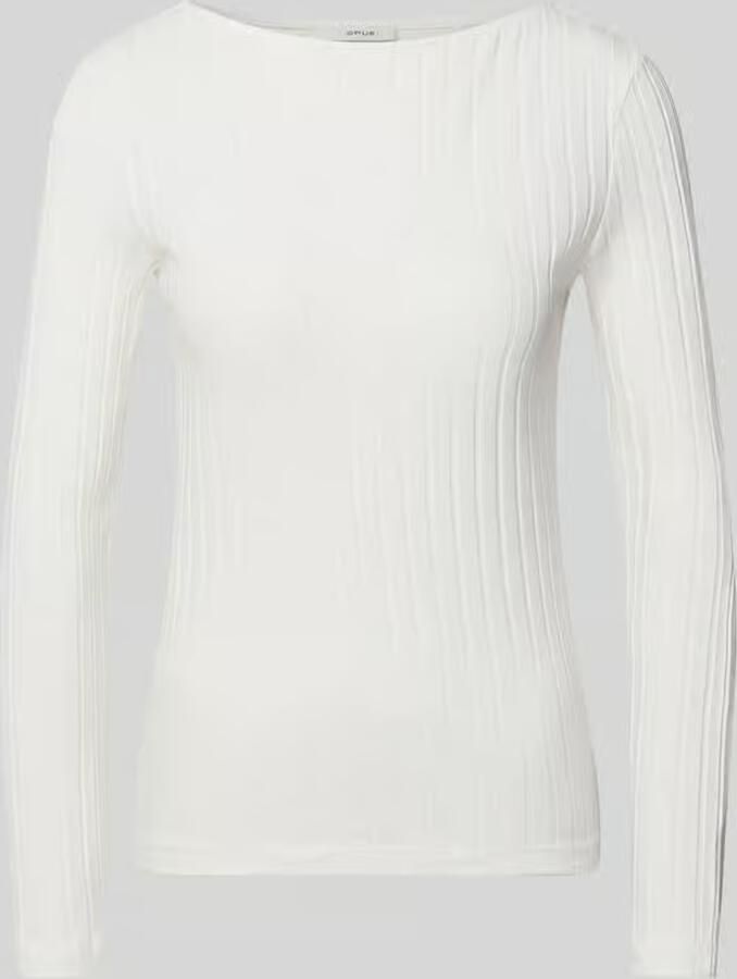 Opus Slim fit shirt met lange mouwen van katoenmix model 'Sovke' - Foto 2