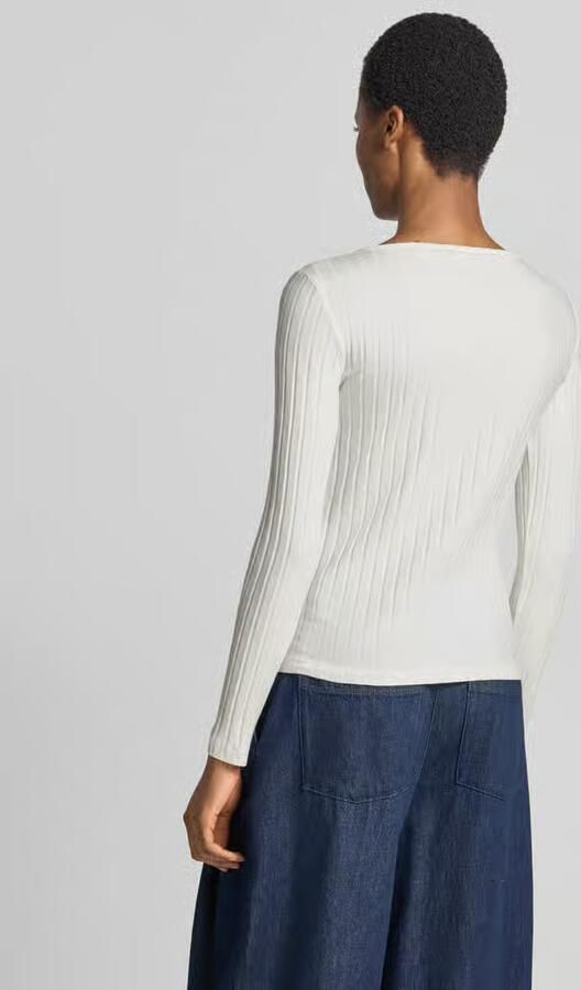 Opus Slim fit shirt met lange mouwen van katoenmix model 'Sovke' - Foto 2