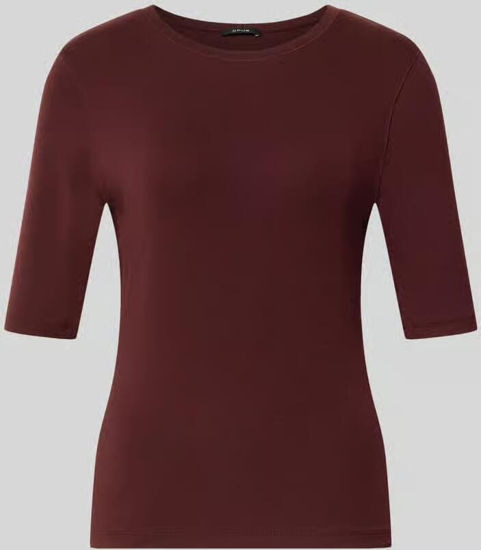 Opus Slim Fit t-shirt met wol model 'Sorela'