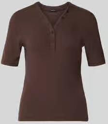 Opus Slim Fit t-shirt van viscosemix model 'Sanez'