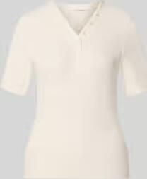 Opus Slim Fit t-shirt van viscosemix model 'Sanez'