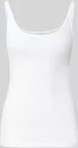 Opus Slim fit tank top van katoenmix model 'Ina Dailies'