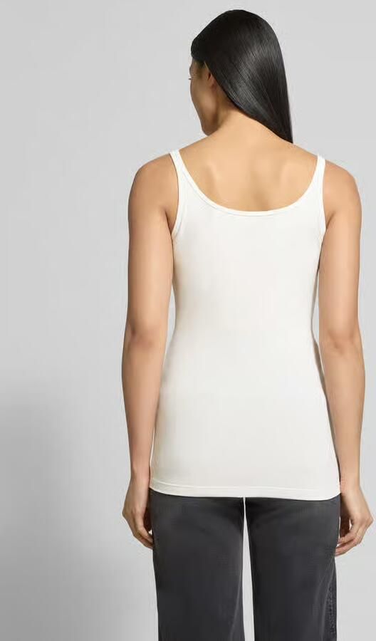 Opus Slim fit tank top van katoenmix model 'Ina Dailies' - Foto 3
