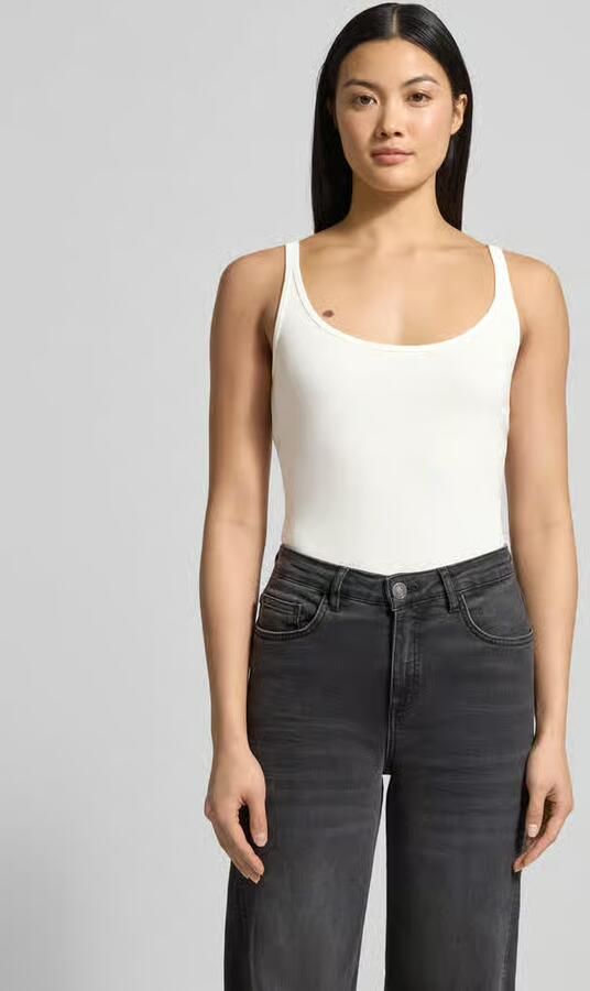 Opus Slim fit tank top van katoenmix model 'Ina Dailies' - Foto 2