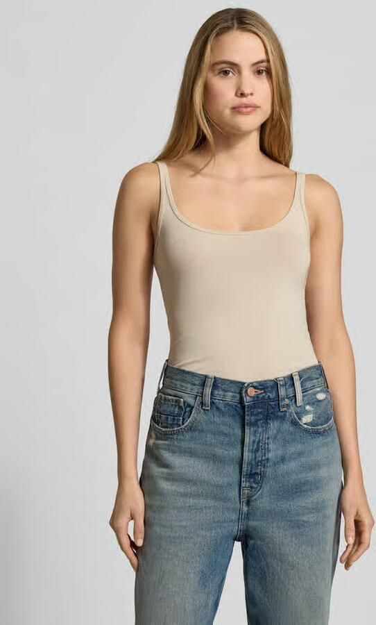 Opus Slim fit tank top van katoenmix model 'Ina Dailies' - Foto 2
