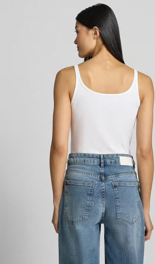 Opus Slim fit tank top van katoenmix model 'Ina Dailies' - Foto 2
