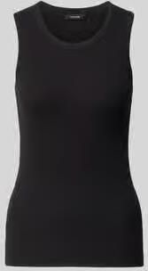 Opus Slim fit tanktop van katoenmix model 'Ilesso'
