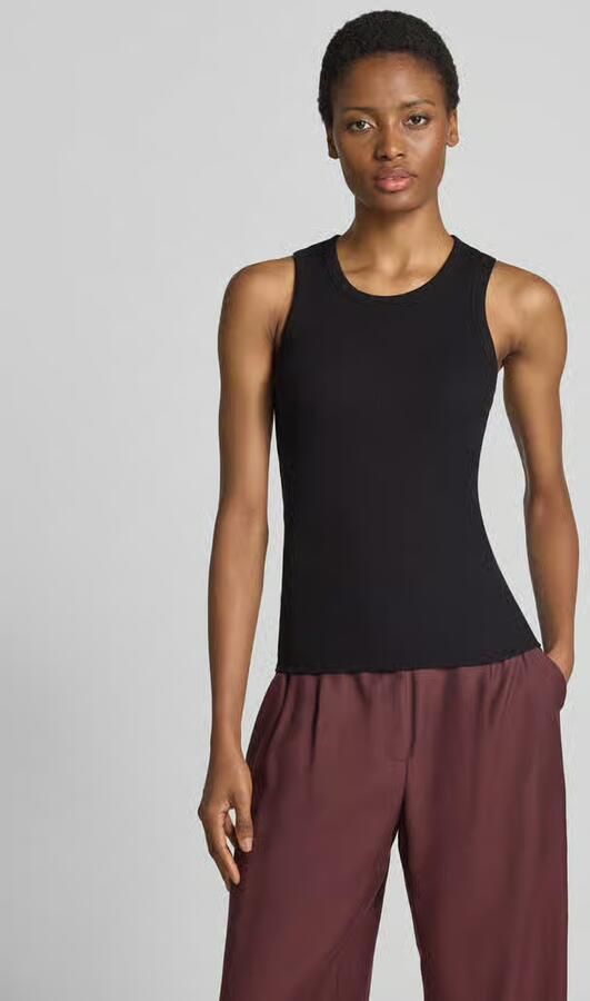 Opus Slim fit tanktop van katoenmix model 'Ilesso' - Foto 2