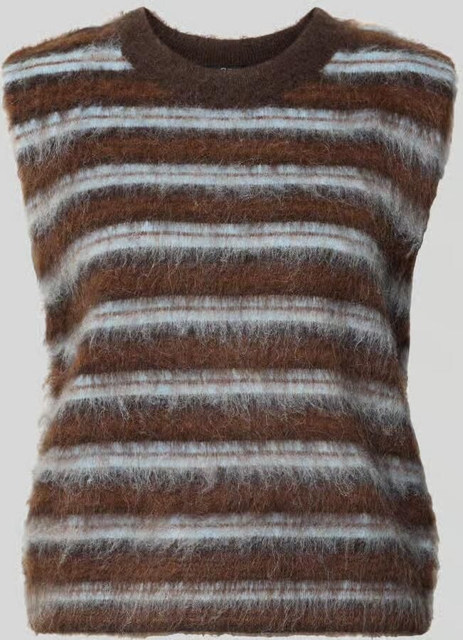 Opus Spencer van mix van wol en alpaca met pluisgaren