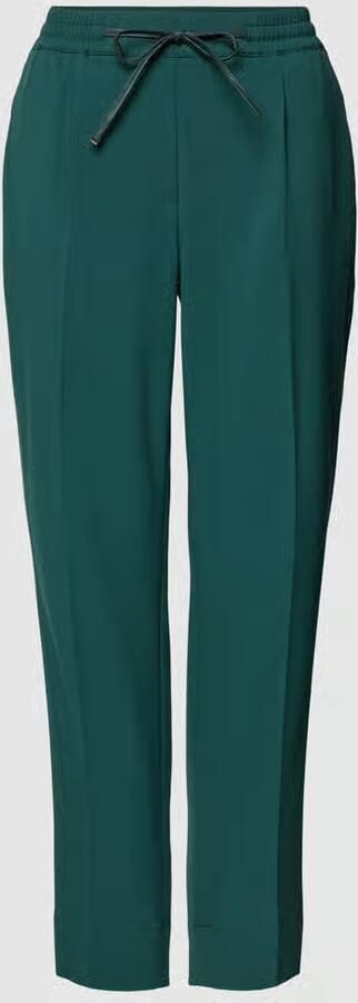 Opus Stoffen broek in verkort design model 'Melosa'