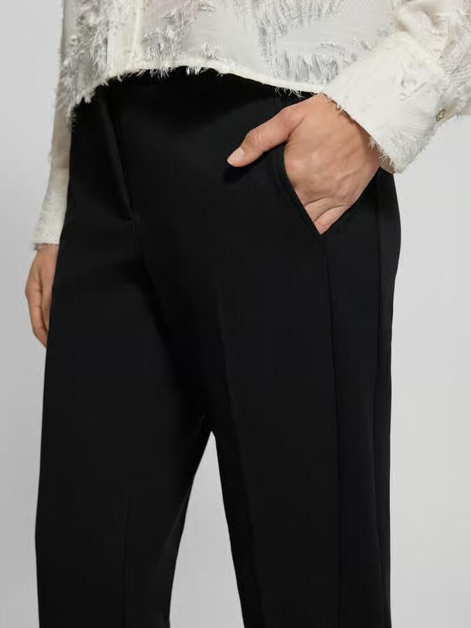 Opus Stoffen broek in verkorte pasvorm model 'Melina' - Foto 2