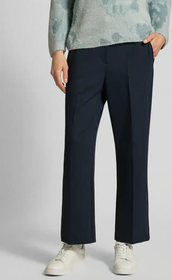 Opus Stoffen broek met bandplooien model 'Morella' - Foto 2