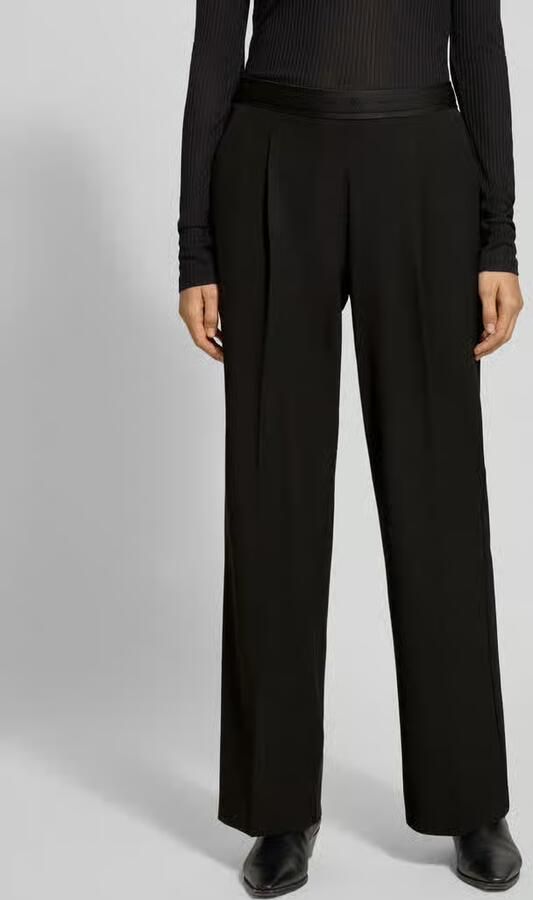 Opus Stoffen broek met elastische band model 'Marou city'