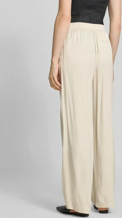 Opus Stoffen broek met elastische band model 'Marou'