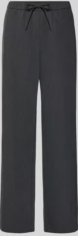 Opus Stoffen broek met elastische band model 'Melane'