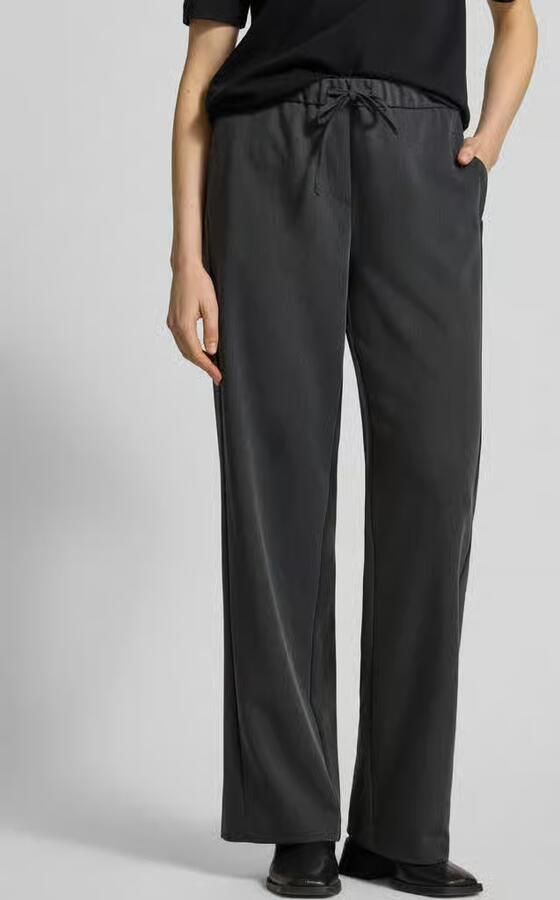 Opus Stoffen broek met elastische band Model 'Melane' - Foto 2