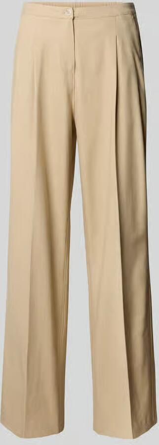 Opus Stoffen broek met persplooien en steekzakken model 'Maiga' - Foto 2