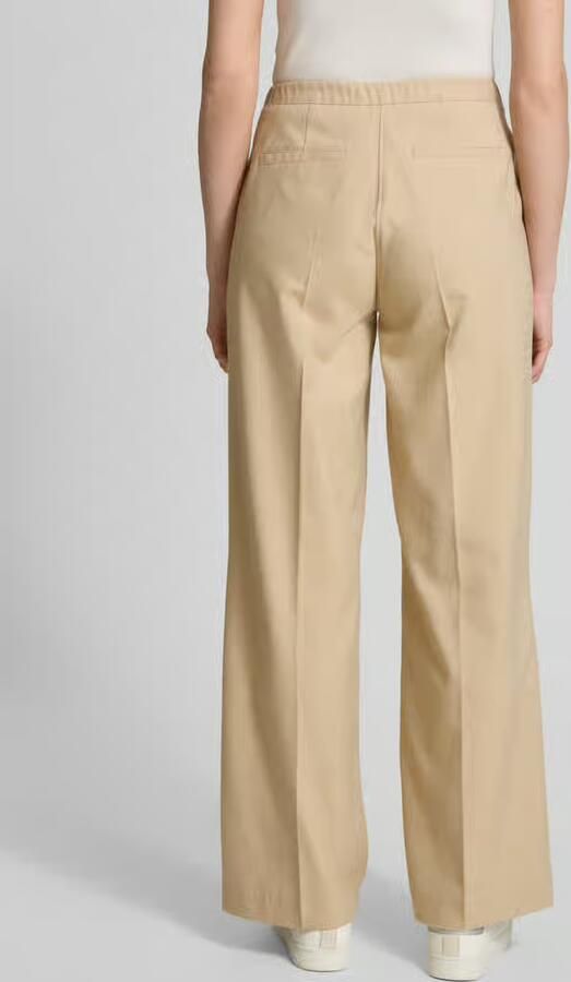 Opus Stoffen broek met persplooien en steekzakken model 'Maiga' - Foto 3
