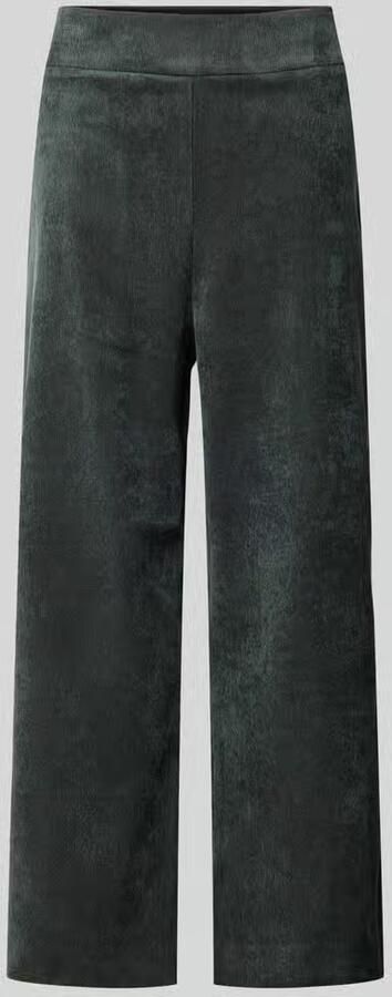 Opus Stoffen broek met verkorte pasvorm model 'Misha'