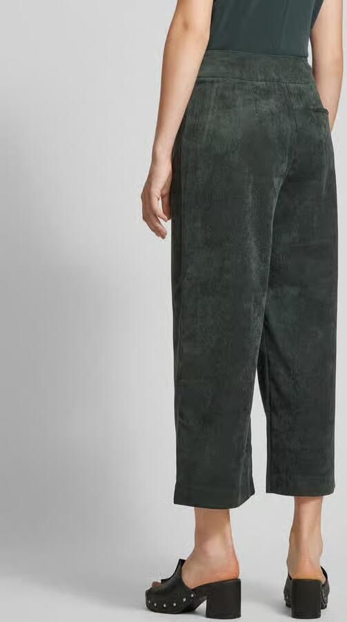 Opus Stoffen broek met verkorte pasvorm model 'Misha' - Foto 3
