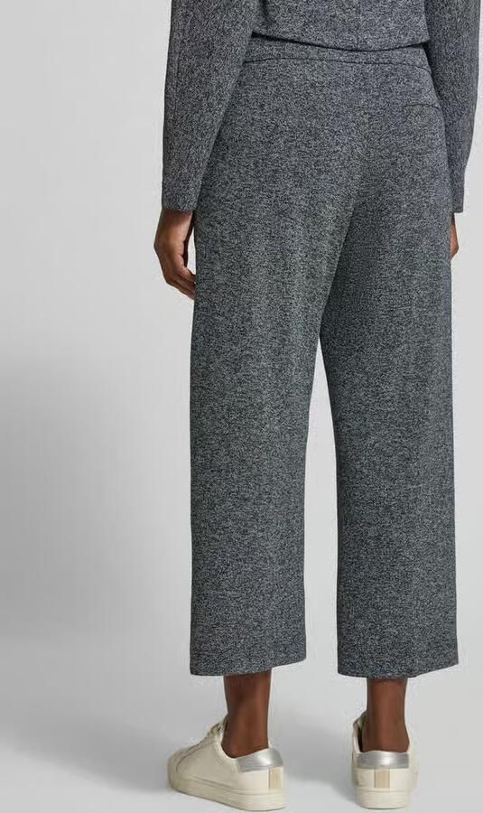 Opus Stoffen broek met verkorte pasvorm model 'Misha'