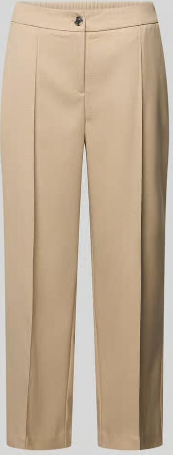 Opus Stoffen broek met vouw model 'Melane' - Foto 2