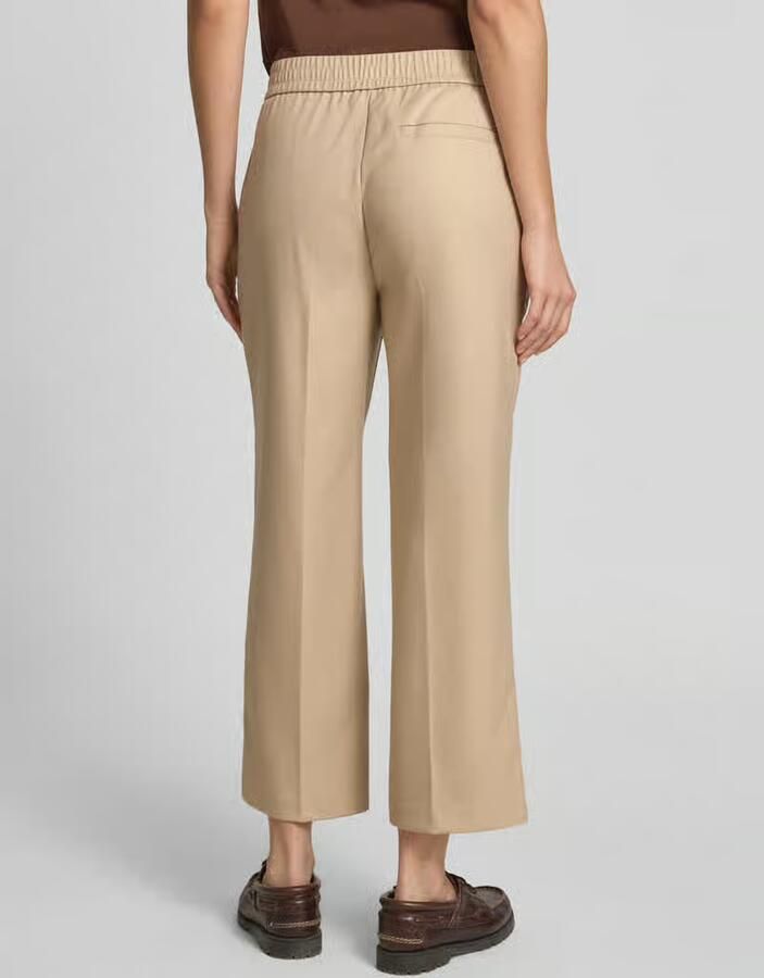 Opus Stoffen broek met vouw model 'Melane' - Foto 2