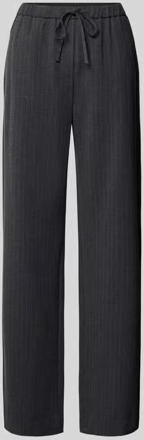 Opus straight fit broek met tunnelkoordbund