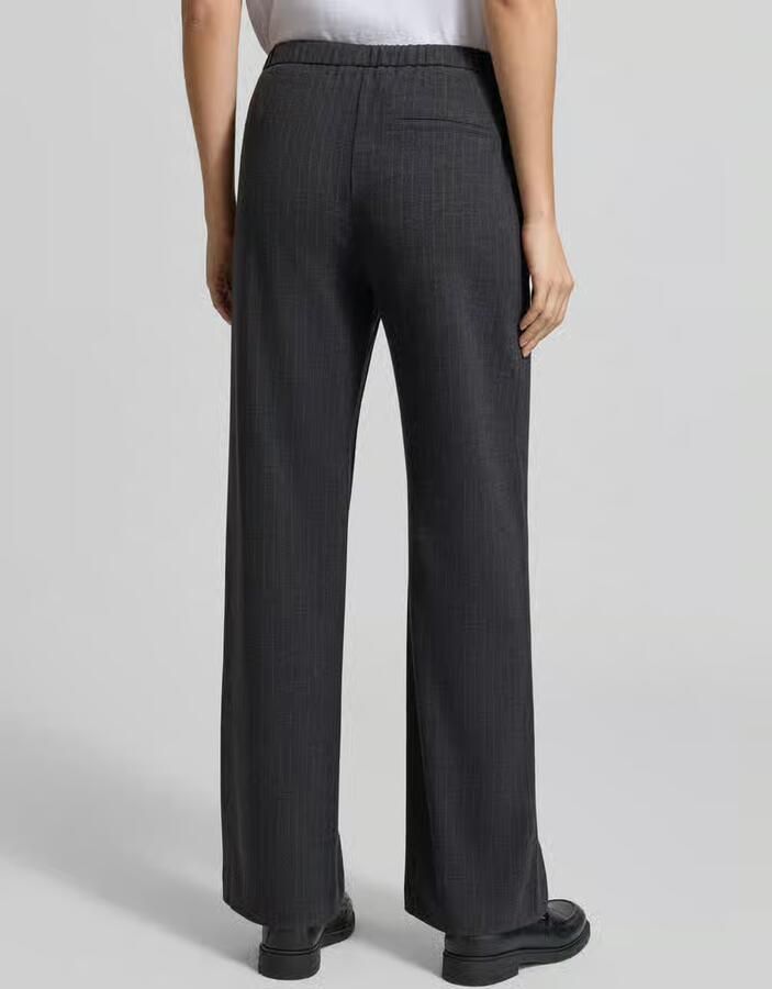 Opus Wijdvallende broek met viscose model 'Melane mod pinstripe' - Foto 2