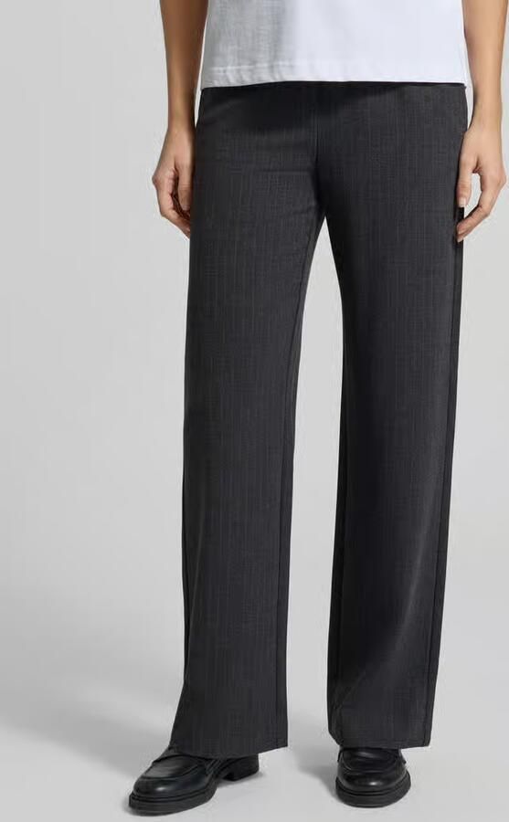 Opus Wijdvallende broek met viscose model 'Melane mod pinstripe' - Foto 3