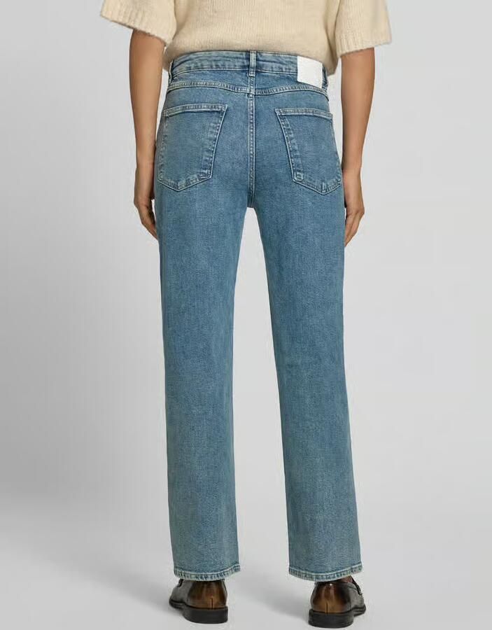 Opus straight fit jeans van katoenmix model 'Minah' - Foto 2