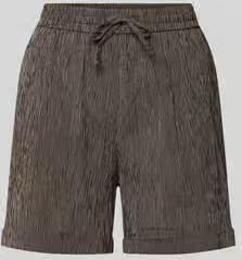 Opus straight fit short met elastische band model 'Malky'
