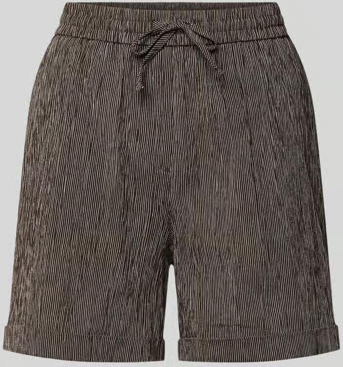 Opus straight fit short met elastische band model 'Malky' - Foto 2