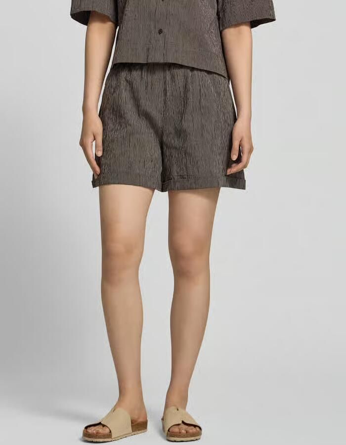 Opus straight fit short met elastische band model 'Malky' - Foto 3