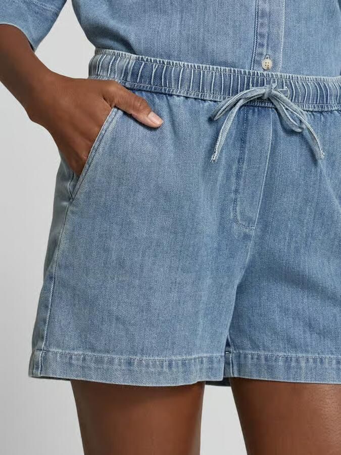 Opus straight fit shorts in denimlook model 'Musia'