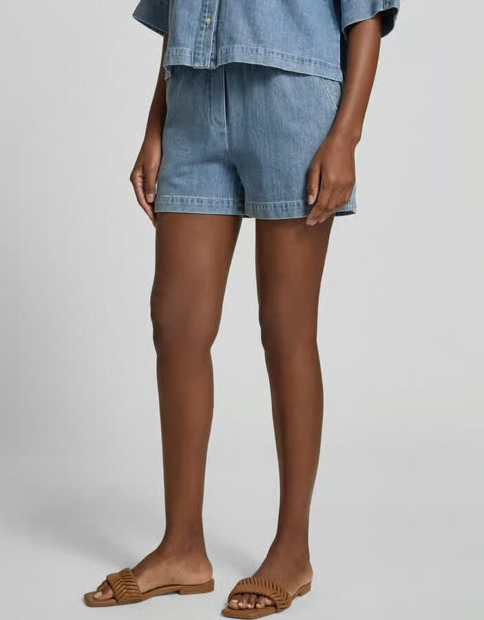 Opus straight fit shorts in denimlook model 'Musia' - Foto 2