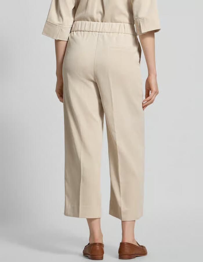Opus Straight leg broek met steekzakken model 'Misha lane'