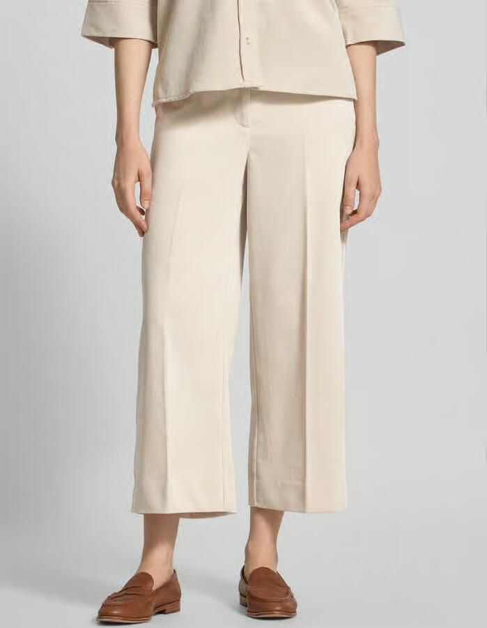 Opus Straight leg broek met steekzakken model 'Misha lane' - Foto 2