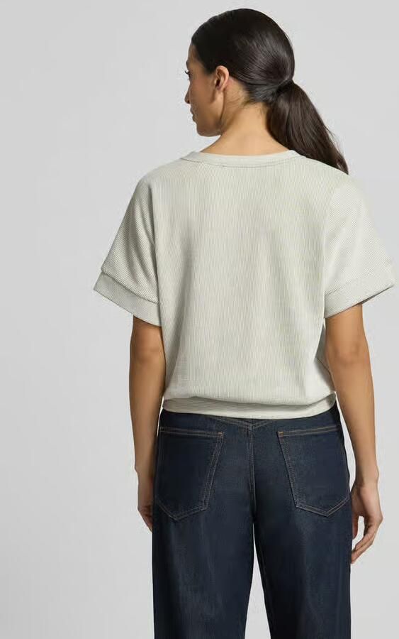 Opus Sweatshirt met 1 2-mouwen model 'Gimos'